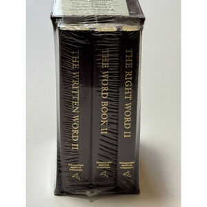 The Word Book II, Right Word II, Written Word II Box Desk Set Houghton Mifflin